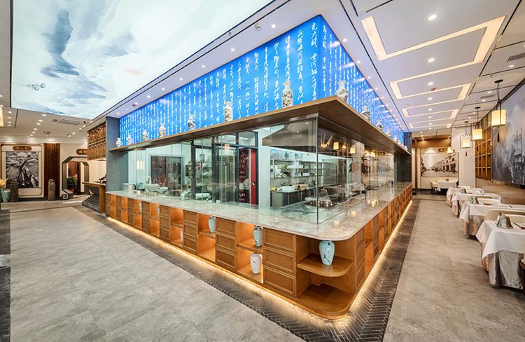 中式餐厅装修效果图