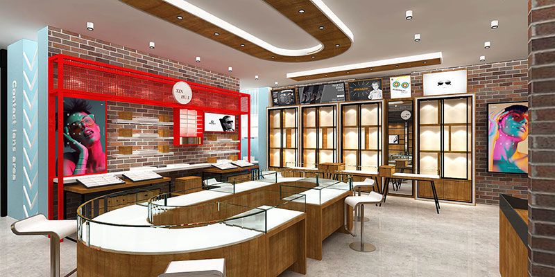 合肥眼镜店装修设计