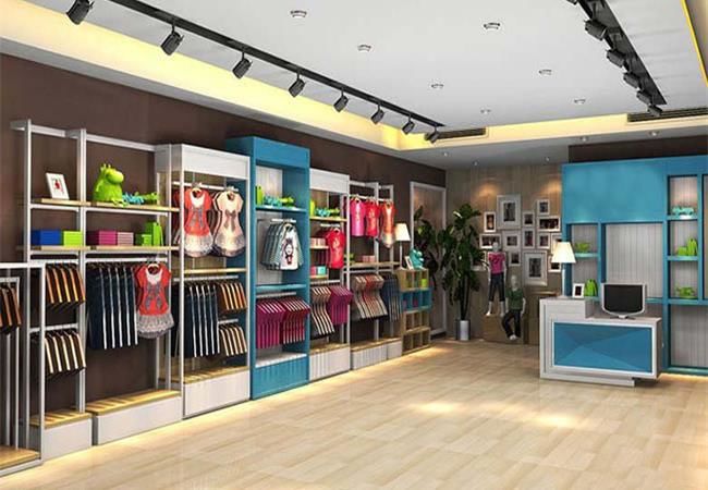 具有高级感的合肥服装店装修设计效果图