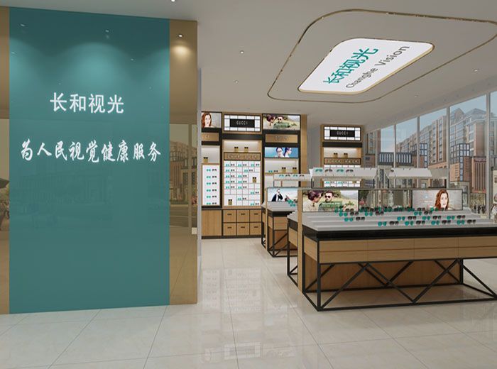 合肥眼镜店店面装修