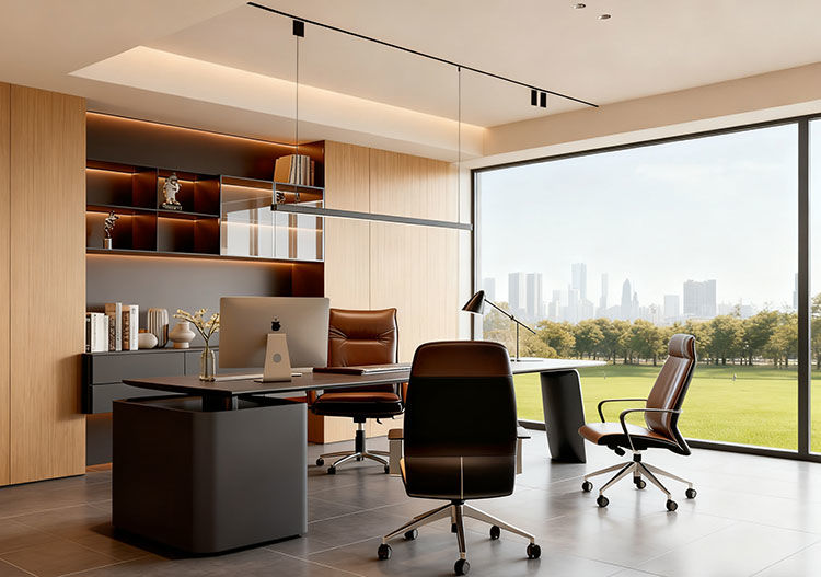 合肥办公室装修设计:让空间懂工作,让色彩暖心境 合肥办公室装修设计:让空间懂工作,让色彩暖心境